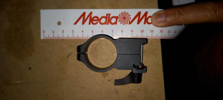 Vendo anillas warne tactical para visores de 30mm,ppara carril picatinny.estan como nuevas.80 euros puestas 02