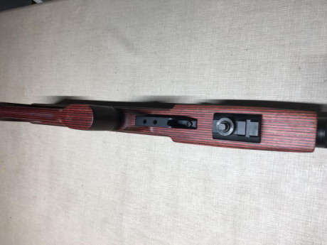 Vendo este pcp de Edgun modelo matador tamaño standard en calibre 6,35. 
Culata laminada en rojo y negro, 00