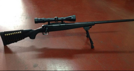 Vendo Marlin X7VH Heavy Barrel .308 en muy buen estado. Cañón pesado de 66cm con paso de estría 1:12. 01