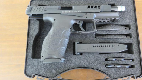 Vendo mi pistola HK SFP9L en perfectas condiciones la compre por capricho y no le doy uso, es el modelo 20