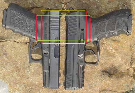 Estas son la pistolas subcompactas o back up que yo recomendaría si me fuera a compar una.

Primero la 10