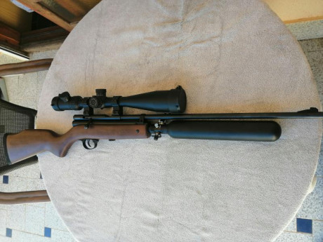 Hola 

Acabo de adquirir una Qb79 y le he acoplado una botella y un regulador que da 1200 psi de salida, 00