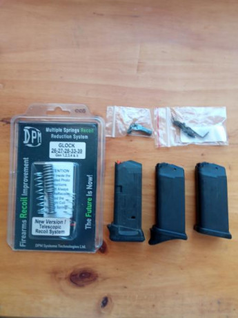 Vendo mi glock 26 de 3º generación. Se encuentra en Almeria. Esta guiada en licencia A. Contactos por 01