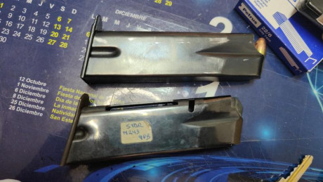 Cargadores pistola S&W 910 compatible con los modelos 915 y 5906,  (Vendidos) 
Cargadores pistola 60