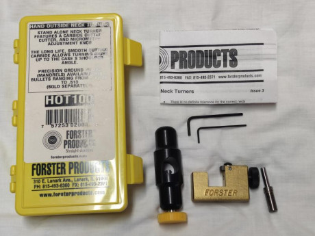 Buenas

Pongo en venta Neck Turner de la marca Foster con pilot para calibre 308.
Lo valoro en 100€ envío 00