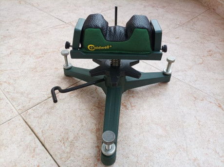 Vendida.
Vendo torreta de tiro Caldwell.
Va con su caja, instrucciones y todos sus accesorios.
Ajustable 00