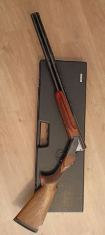 Vendo escopeta superpuesta Fabarm calibre 12, cañones de * y *** de 74 ctm. Estupenda para empezar en 00