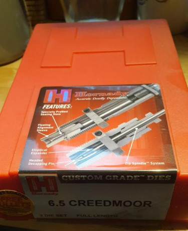 Vendo dies 6.5 creedmoor, casi nuevos marca Hornady.
45€ +  envio. 01