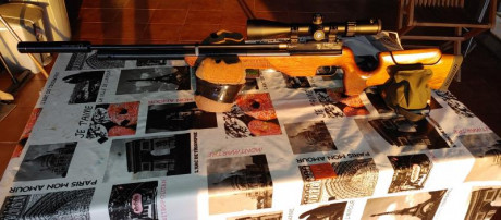 Hola a todos.
Vendo una carabina de balines pcp Lobo Toro en calibre 6.35.
Es muy precisa. Los que conozcan 02