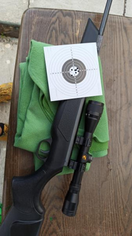 Bueno, para animar el foro un poco, propongo colgar fotos de dianas y arma usada para ello, pudiendo ser 40
