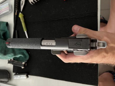 Buenos dias por cambia de arma vendo pistola STI EDGE calibre 9mm, la misma se encuentra en en perfectas 00