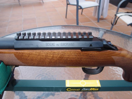 Pues nada vendo rifle de cerrojo sichling calibre 338 wm
Cañon de 61cm con rosca de fabrica,cerrojo a 10