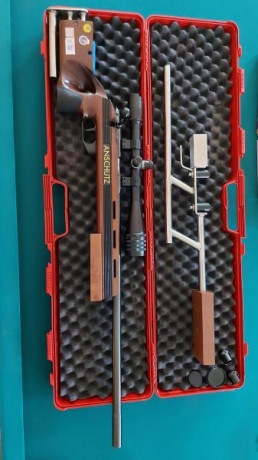 Vendo x no usar carabina Anschutz match 1907, cañon 66 cm muy bien cuidado y con varios premios. Guiada 02