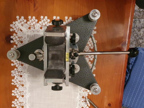 noches.
Vendo torreta SEB COAX, con un contrapeso que le he hecho de acero inoxidable, para que funcione 02