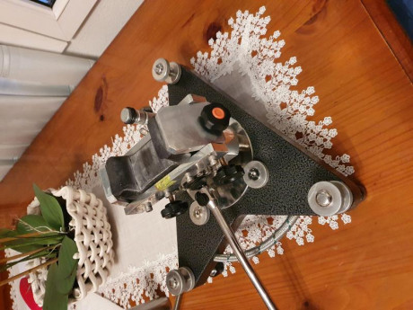 noches.
Vendo torreta SEB COAX, con un contrapeso que le he hecho de acero inoxidable, para que funcione 01