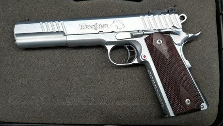 Hola buenas pongo a la venta está pistola STI Trojan de 6" calibre 9mm usada solo para precisión 01