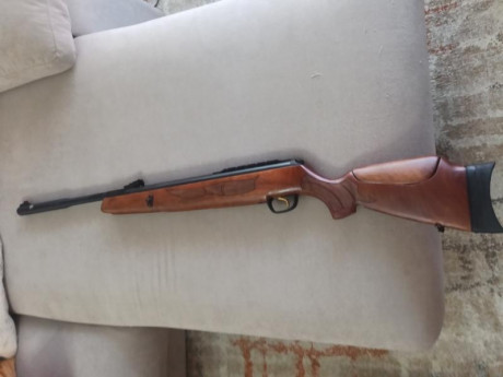 Hola, vendo Hatsan 135 carnívore en calibre 7.62 de resorte, nueva a estrenar, o cambio por Diana 350 10