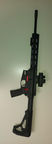 Buenos dias compañeros,

Por tener otro proyecto en mente pongo a la venta mi carabina mp15 22.

Poco 01