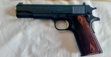 Vendo pistola Remington R1.
Ha disparado unos 100 cartuchos.
Se vende para comprar otra arma.

800€

Gastos 01