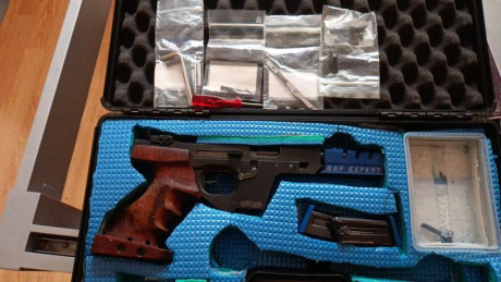 Vendo o cambio GSP EXPERT del 22, con dos cargadores.
Incluidos los siguientes repuestos:
Kit completo 01