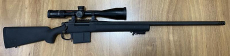 Vendo excelente rifle Remintong 700 Police MLR, Cal. 338 Lapua.

El rifle está prácticamente nuevo, no 01