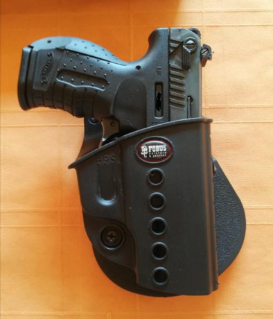 Saludos.

Pongo en venta una Walther P22 FIRST EDITION con  dos cañones  (corto "87mm" y largo 10