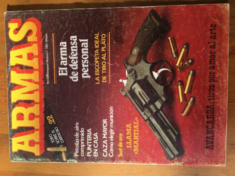 Buenas. Por si hay algún interesado, vendo colección completa de la revista ARMAS desde el número 1 al 02