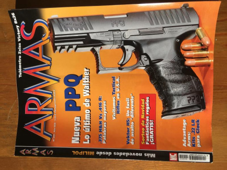 Buenas. Por si hay algún interesado, vendo colección completa de la revista ARMAS desde el número 1 al 01