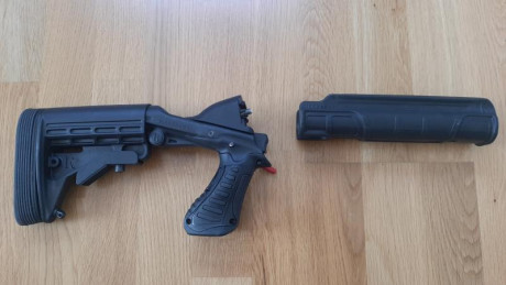 VENDIDA culata táctica de reducción de retroceso Blackhawk Noxx Specops Gen II para Mossberg 500.
Viene 11