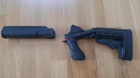 VENDIDA culata táctica de reducción de retroceso Blackhawk Noxx Specops Gen II para Mossberg 500.
Viene 21