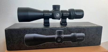 Hola,

Visor Vector Optics Veyron 3-12x44 FFP, en impecable estado, reticulo MPR-4, extremadamente compacto,
incluye 02