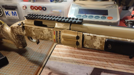 Vendo Sabatti US Tactical EVO del 6.5 x47 cañón de 26" 660 disparos y con libro de recarga. Por  00