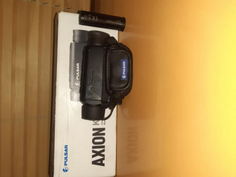 Hola vendo monocular termico pulsar axion key xm30 
En muy buen estado y poco uso
800eurs 657352598
Con 00
