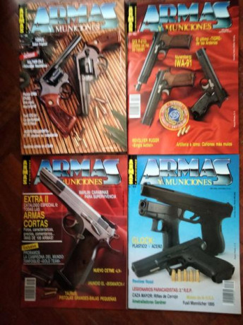 Vendo revista Armas y Municiones.
93 números entre el 36 y el 187 y algunos números extra.
Rebajado a 10