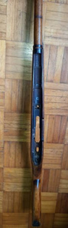 Vendo culata completa, con baqueta y herrajes de metal, para Mosin Nagant corto.   Vendida  11