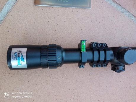 Vendo visor Bushnell Elite 8-32x40
Tubo de pulgada, control de paralaje, correcciones 1/8 moa, fabricado 11