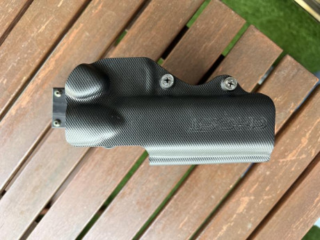 VENDIDA funda CZ SHADOW2 THUNDER GHOST para IPSC . En perfecto estado , como nueva 
 Es para Zurdo , para 01