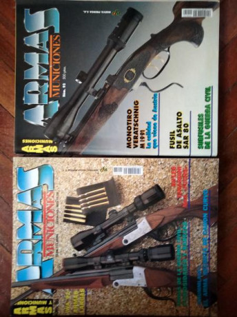 Vendo revista Armas y Municiones.
93 números entre el 36 y el 187 y algunos números extra.
Rebajado a 30