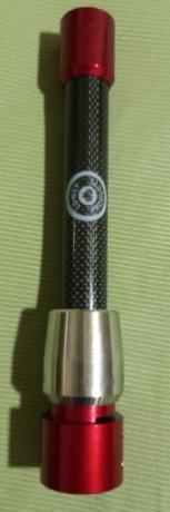 Sintonizador lowey con tubo de fibra para diametro de cañon con 23,64mm se usaba en una anschutz 54.30. 00