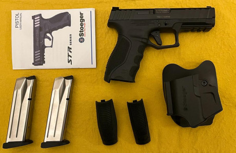  VENDIDO 
Vendo STOEGER STR-9 9mm parabellum 
Como nuevo usado muy poco. 
Vendo por falta espacio para 01