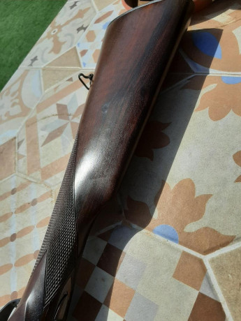 Vendo paralela marca J.A.M. (Luis arrizabalaga) con cañones cromados en su interior de 71 cm de una y 00