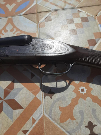 Vendo paralela marca J.A.M. (Luis arrizabalaga) con cañones cromados en su interior de 71 cm de una y 10