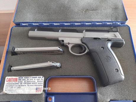 ¡¡¡ VENDIDA!!!!     Hola a tod@s, por cesar en la afición de tiro deportivo vendo mis armas, pistola  02