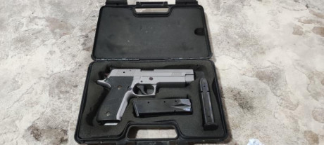 Vendo sig sauer p226 S o cambiaría solo por sti eagle 5.0
Esta en perfecto estado, pocos tiros y solo 01