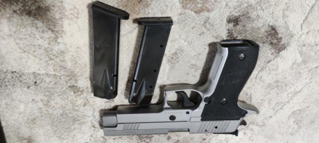 Vendo sig sauer p226 S o cambiaría solo por sti eagle 5.0
Esta en perfecto estado, pocos tiros y solo 00