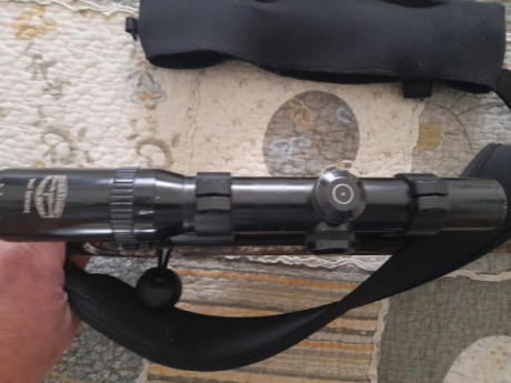 Vendo visor Schmidt bender 1,25-4x24 ,reticula 4  en primer plano ,luminosidad y nitidez increibles incluso 02
