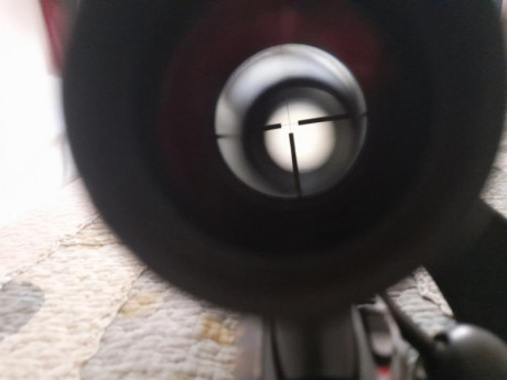 Vendo visor Schmidt bender 1,25-4x24 ,reticula 4  en primer plano ,luminosidad y nitidez increibles incluso 00