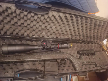 Carabina Bergara en perfecto estado con muy pocos tiros! Compatible con la plataforma Remington 700, se 02