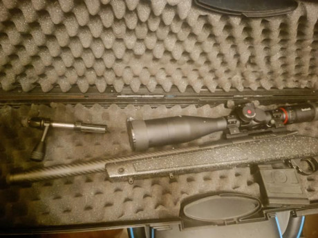 Carabina Bergara en perfecto estado con muy pocos tiros! Compatible con la plataforma Remington 700, se 01