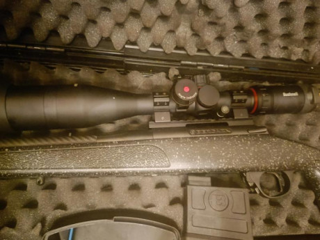 Carabina Bergara en perfecto estado con muy pocos tiros! Compatible con la plataforma Remington 700, se 00
